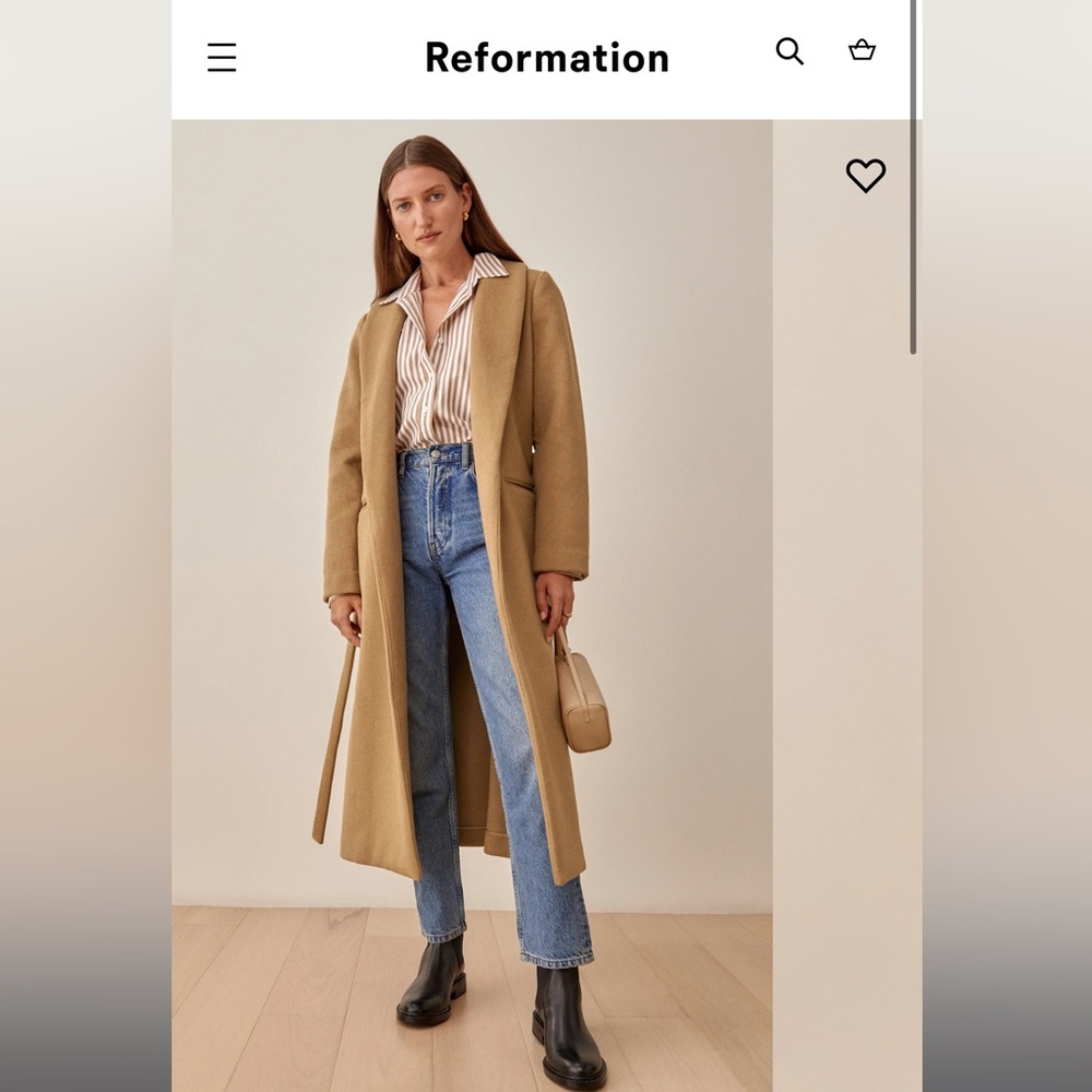 Reformation Greenwich Coat